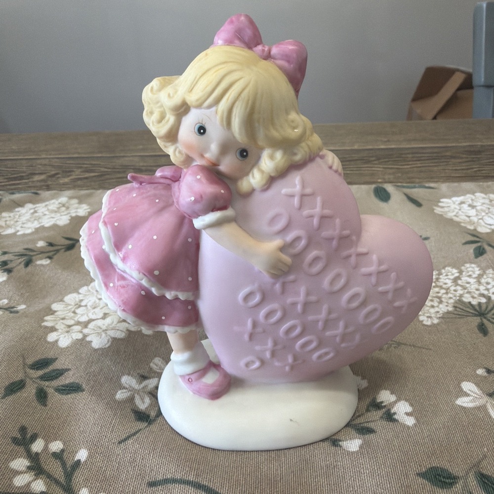 VTG 1994 Sisters & Best Friends Figurine "You Have The Biggest Heart" XOXO‎
